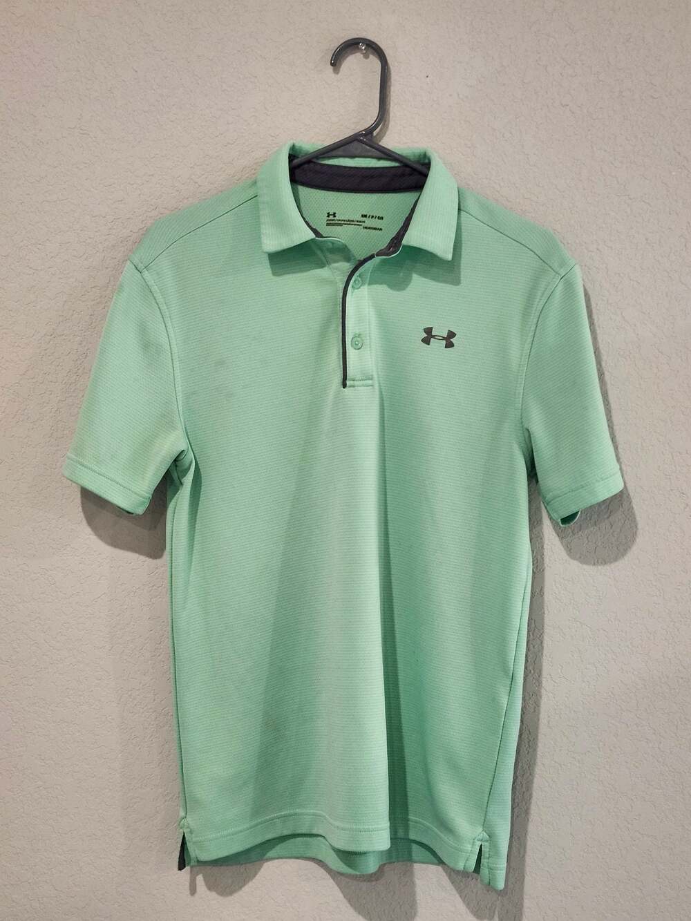 Under Armour HeatGear Polo Shirt Size Small